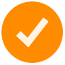 Orange Check